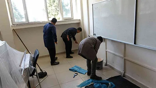 Meslek lisesinde üretiliyor! Okullar yenileniyor...