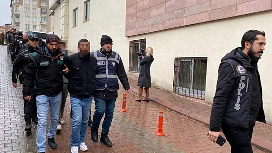 Kayseri'de Özel Harekat destekli 'Kökünü Kurutma' Operasyonu