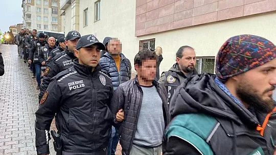 Kayseri'de Özel Harekat destekli 'Kökünü Kurutma' Operasyonu