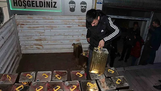 Sahte bal baskını: 26 ton ele geçirildi