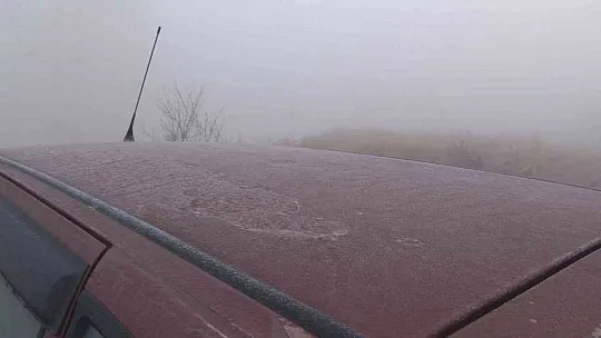 Kayseri'de sis: Görüş mesafesi 5 metreye kadar düştü