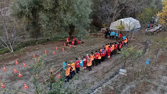 Soğanlı Vadisi'nde UMKE afet eğitimi
