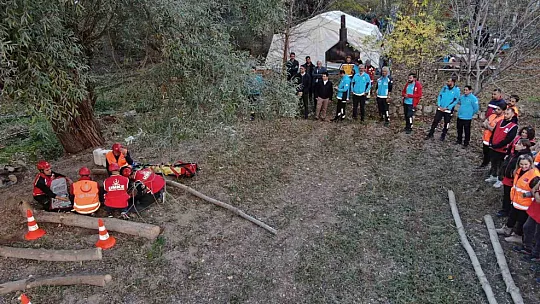 Soğanlı Vadisi'nde UMKE afet eğitimi
