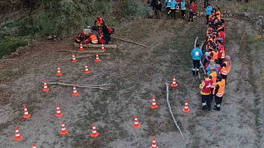 Soğanlı Vadisi'nde UMKE afet eğitimi