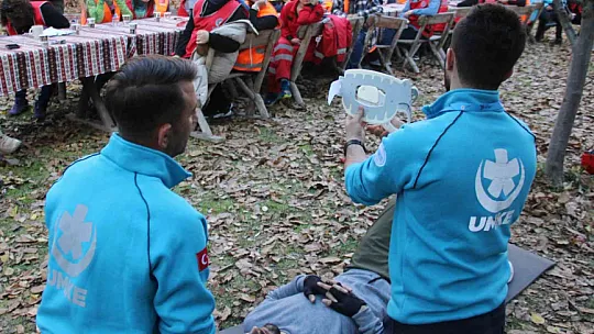 Soğanlı Vadisi'nde UMKE afet eğitimi