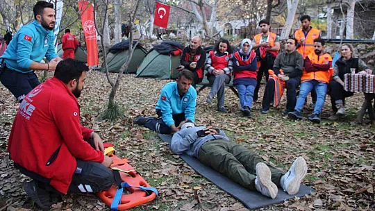 Soğanlı Vadisi'nde UMKE afet eğitimi