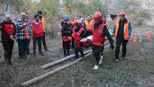 Soğanlı Vadisi'nde UMKE afet eğitimi