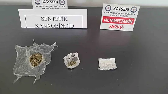 Kayseri'de uyuşturucu operasyonu: 4 gözaltı
