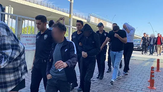 Kayseri'de tarihi operasyon: 43 gözaltı