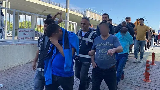 Kayseri'de tarihi operasyon: 43 gözaltı