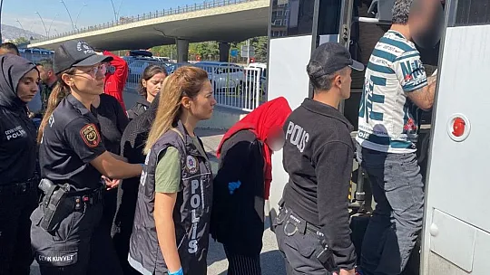 Kayseri'deki 'kökünü kurutma' operasyonunda 10 tutukla