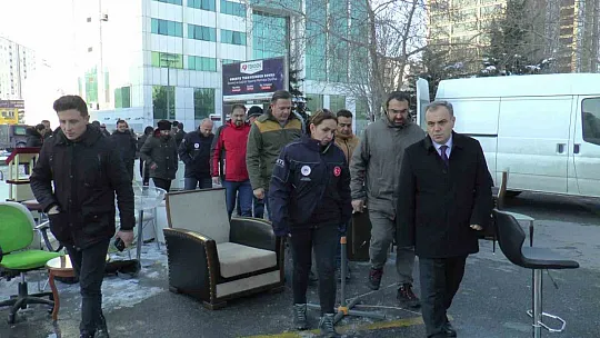 Yıkım için o binada tahliyeler başladı