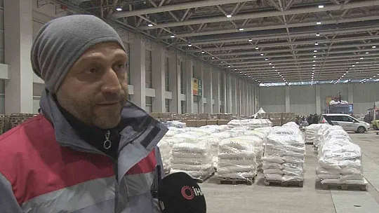 Kayseri'den afet bölgesi için yardım seferberliği