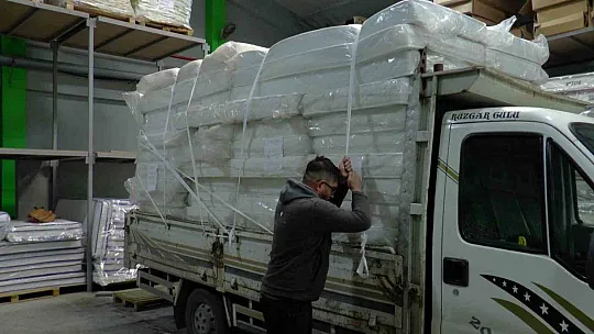 Kayseri'den deprem bölgesine yardım eli