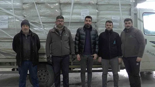 Kayseri'den deprem bölgesine yardım eli
