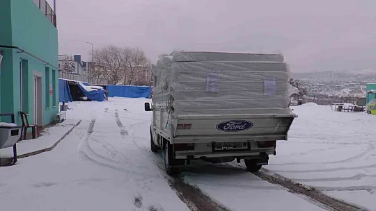 Kayseri'den deprem bölgesine yardım eli