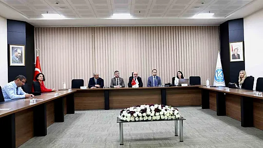 Kayseri Eczacılar Odası'ndan KAYÜ Rektörlüğüne ziyaret