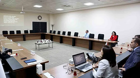 Kayseri Eczacılar Odası'ndan KAYÜ Rektörlüğüne ziyaret