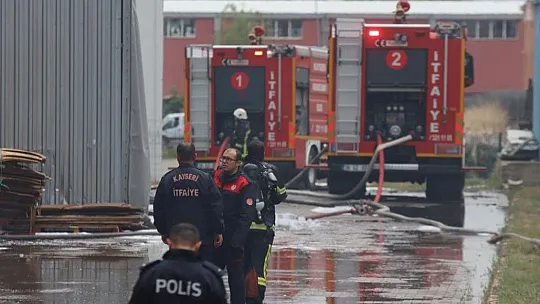 Kayseri İtfaiyesi 2022'de 7 bin 390 olaya müdahale etti