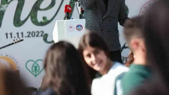 Kuşçu'da, ağaç dikme etkinliği...