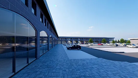 Yeni ticari merkez kuruluyor