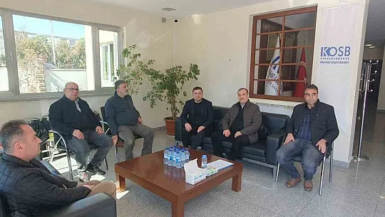 Kayseri OSB'den, Kahramanmaraş OSB'ye ziyaret