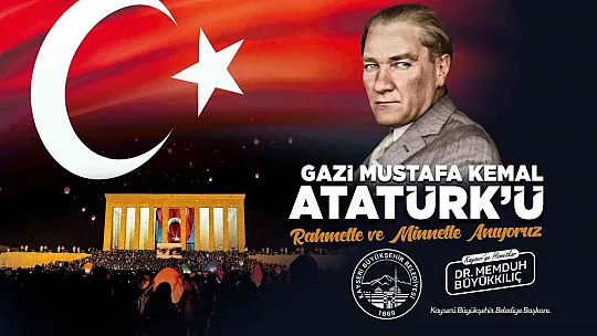 Kayseri protokolünden '10 Kasım' mesajları
