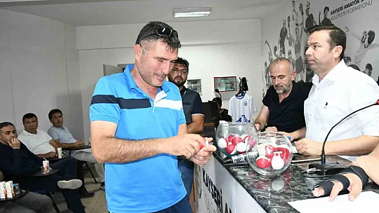 Kayseri Süper Amatör Küme maç tarihleri belli oldu