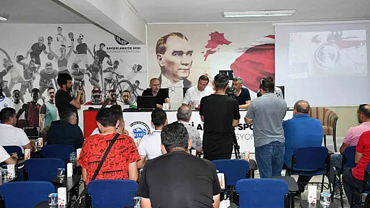 Kayseri Süper Amatör Küme fikstürü çekildi