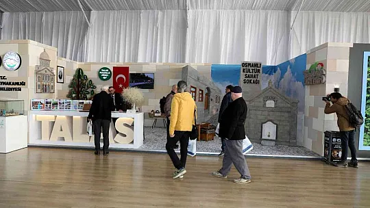 Talas'ta tanıtım çalışması...