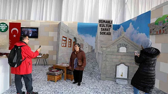 Talas'ta tanıtım çalışması...