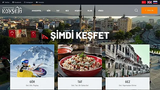Kayseri'yi internette tanıtacaklar...