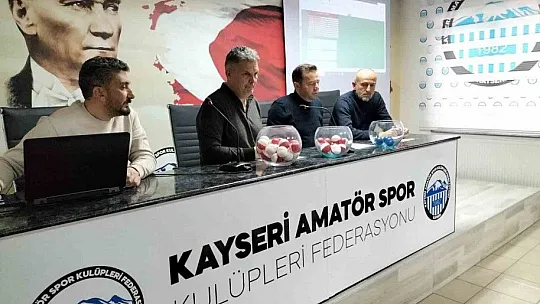 U-15 Ligi fikstür çekimi yapıldı