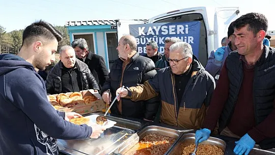 Büyükşehir Belediyesi Kahramanmaraş'ta iftar sofrası kuracak...