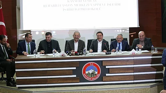 Kayseri'ye Yeşilay Rehabilitasyon Merkezi