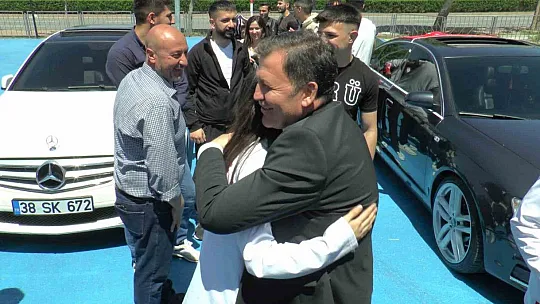 Coşkuyla karşılandılar...