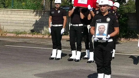Kayserili polis son yolculuğuna uğurlandı...