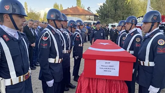 Kayserili şehide son görev