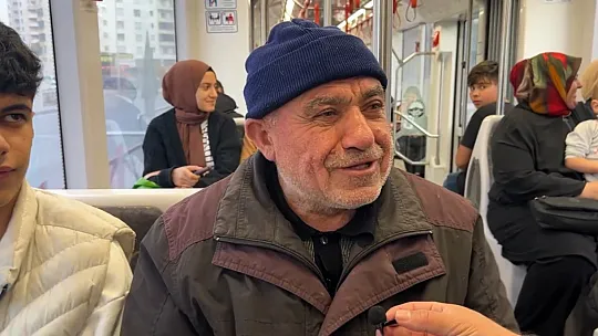 Kayserililer yeni tramvay hattından memnun mu?