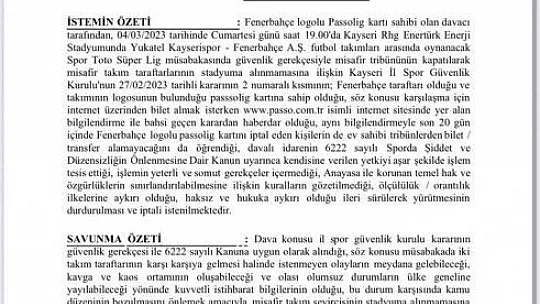 Flaş gelişme! Fenerbahçe taraftarları tribüne alınmayacak!