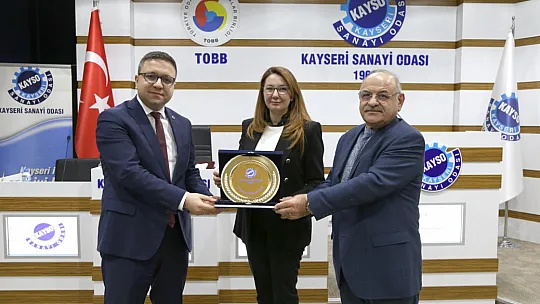 'Kayseri Türkiye'nin önemli sanayi üretim merkezlerinden birisi'
