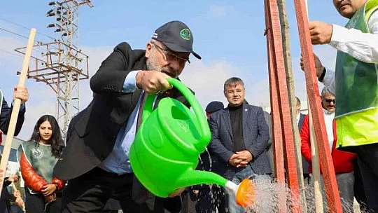Seyrani Kampüsünde Ağaçlandırma Çalışması