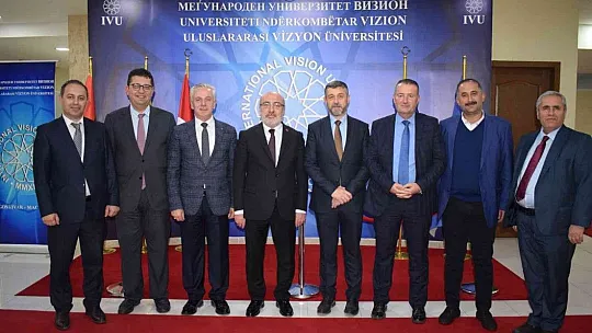 Rektör'den, Kuzey Makedonya ziyareti...