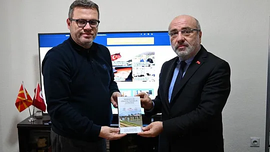 Rektör'den, Kuzey Makedonya ziyareti...