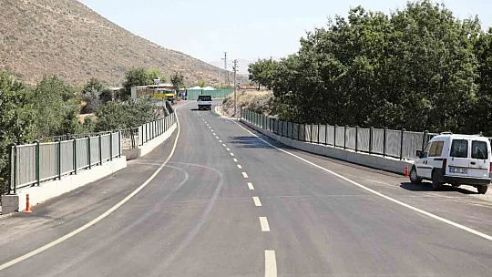 O mahallenin bir yol ihtiyacı daha giderildi