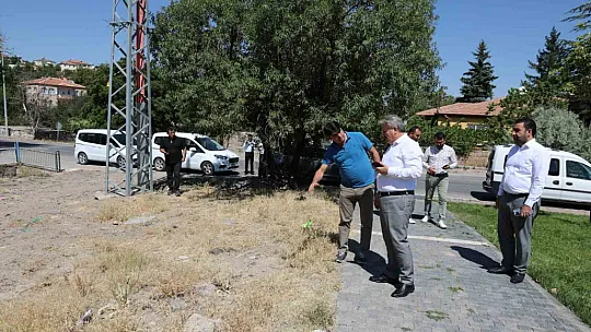 O mahallenin bir yol ihtiyacı daha giderildi