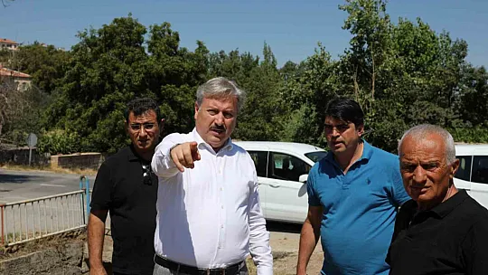 O mahallenin bir yol ihtiyacı daha giderildi