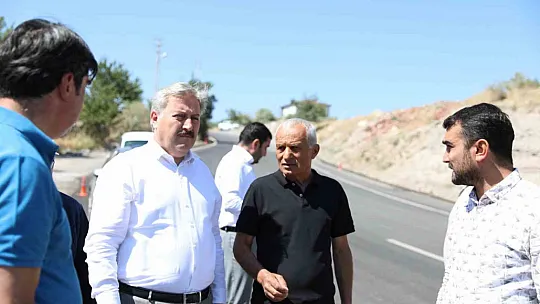 O mahallenin bir yol ihtiyacı daha giderildi