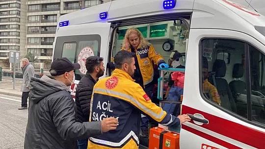 Kırmızı ışık kazası! Yaralılar var...