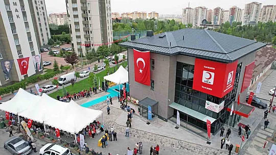 Kızılay Talas'a 5 Milyon TL'lik hizmet binası